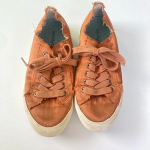 SeaVees Monterey Sneakers size 7 Jasper Satin